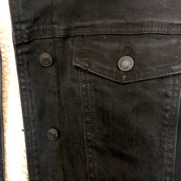 PacSun Black Denim Jacket - Picture 2 of 4